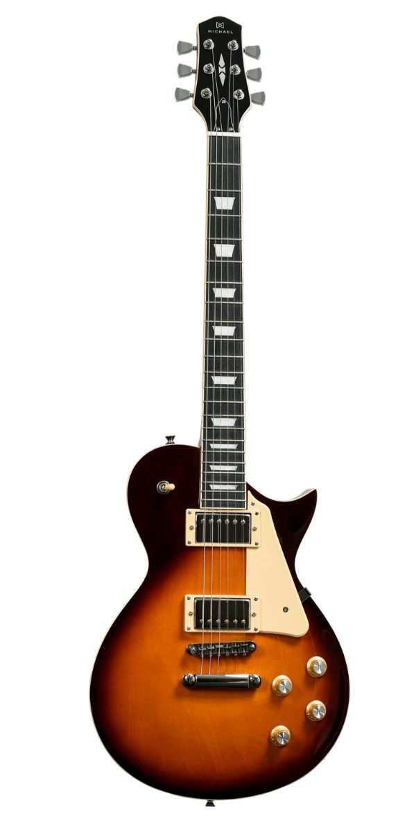 Guitarra Les Paul Michael Grandlegend Gml600 Dcb hh Dark Cherry Burst 