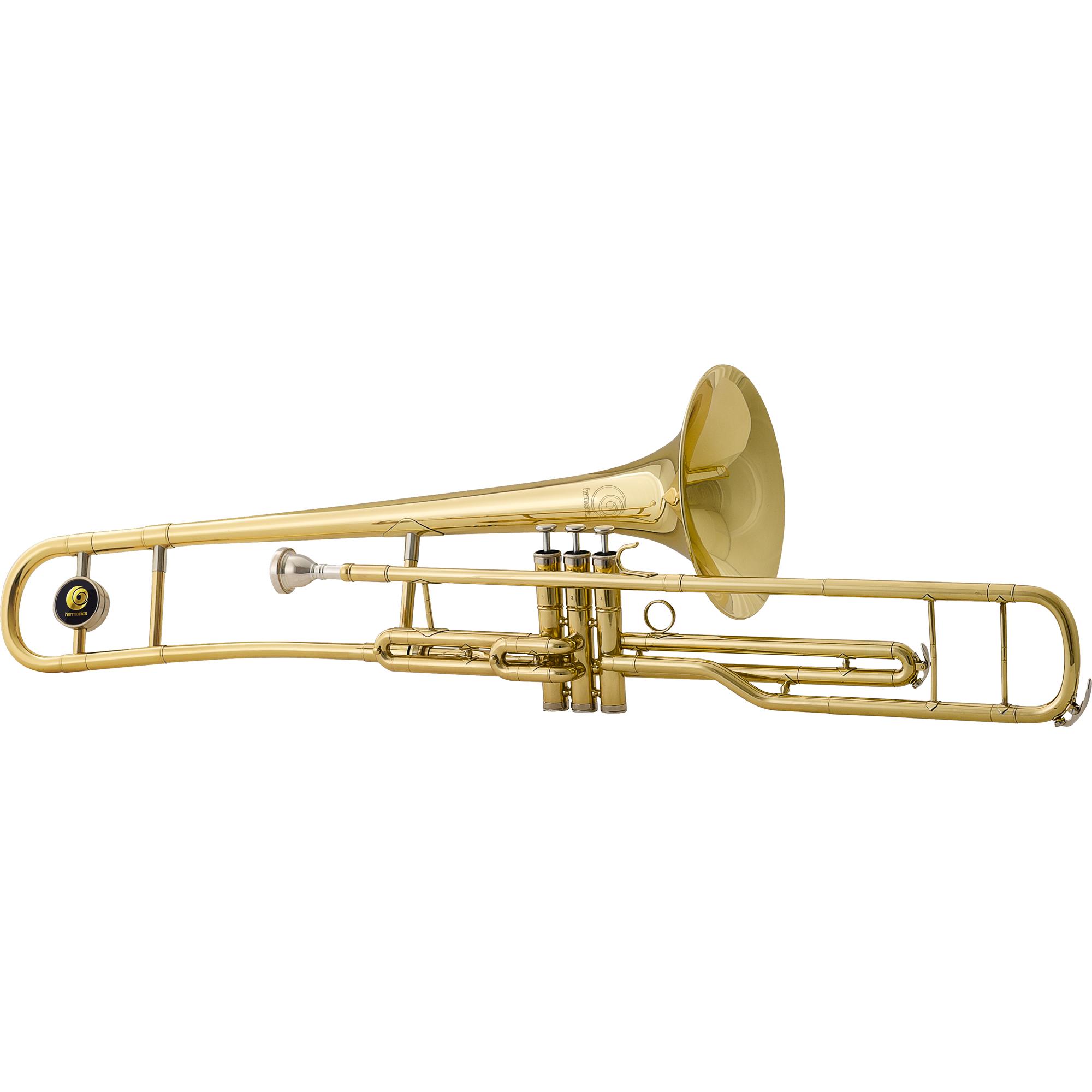 Trombone de Pisto c Hcsl-910l Laqueado Harmonics 