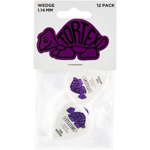 Palheta Dunlop Tortex Wedge 424p 1,14mm 