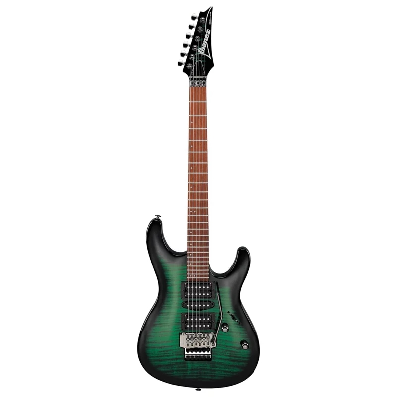 Guitarra Ibanez Kiko Loreiro Sp3 Transparent Emerald Burst 