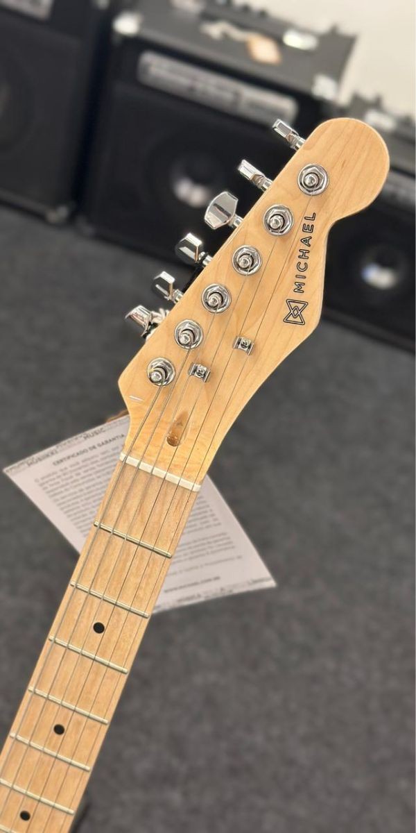 Guitarra Michael Gmt420 tl Pulse Black Sunburst 