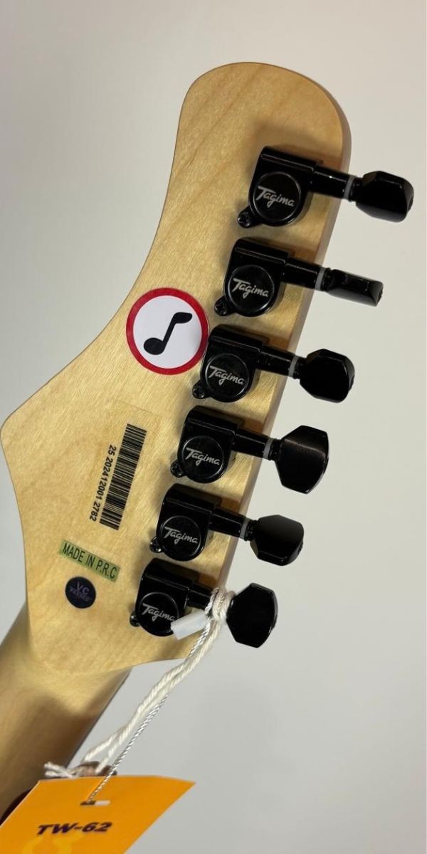 Guitarra Tagima Tw-62 hh 2 Humbuckers Metallic Deep Silver Escala Escura 