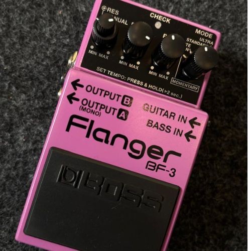 Pedal Guitarra Boss Flanger Bf-3 Compacto Para Guitarra e Baixo 