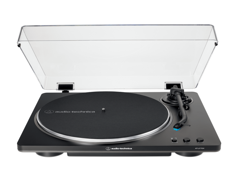 Toca Discos Audio Technica At-lp70x-bg Black Grey 