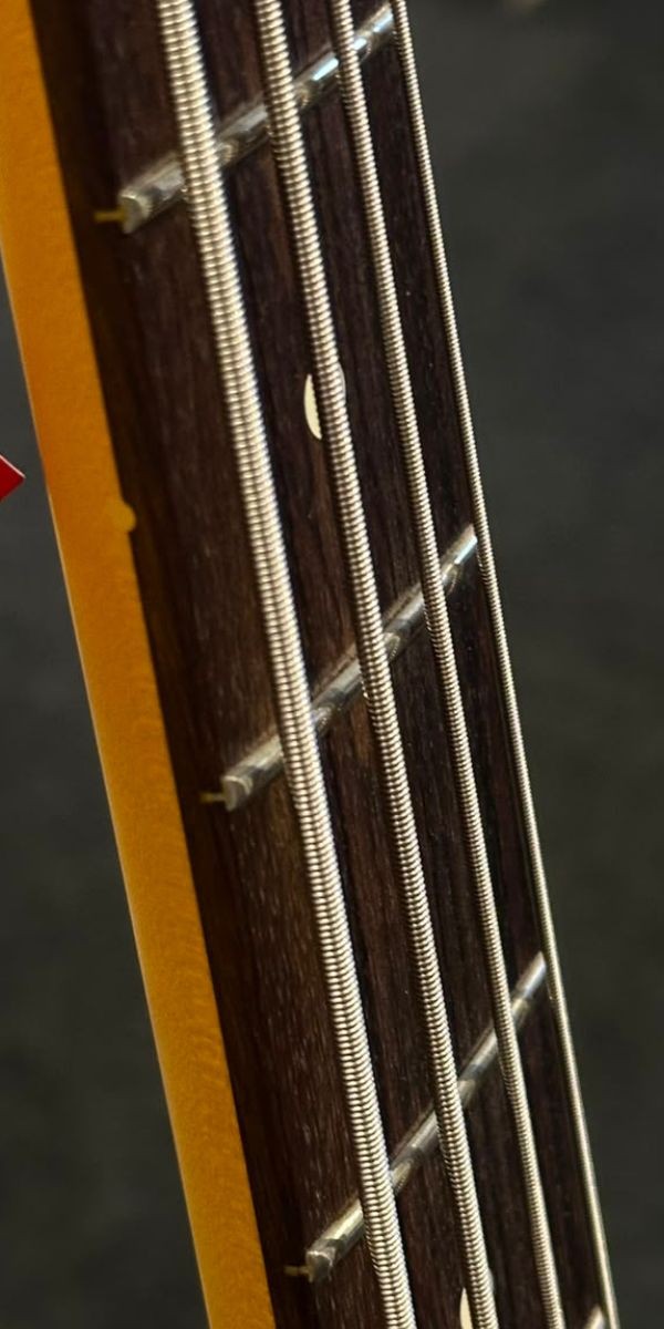 Fender American Professional Classic Jazz Bass Rosewood Faded Firemist Gold Acompanha Gig Bag Exclusiva 