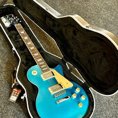 Case Guitarra Gator Gc-lps-s Les Paul Abs Rígido Preto Com Travas 