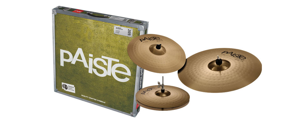 Kit de Pratos Paiste 201 Bronze 