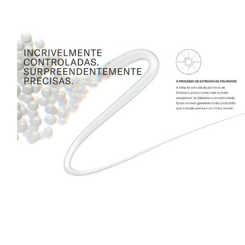 Encordoamento D'addario Violão Nylon Ej45 Media Pro Arte 