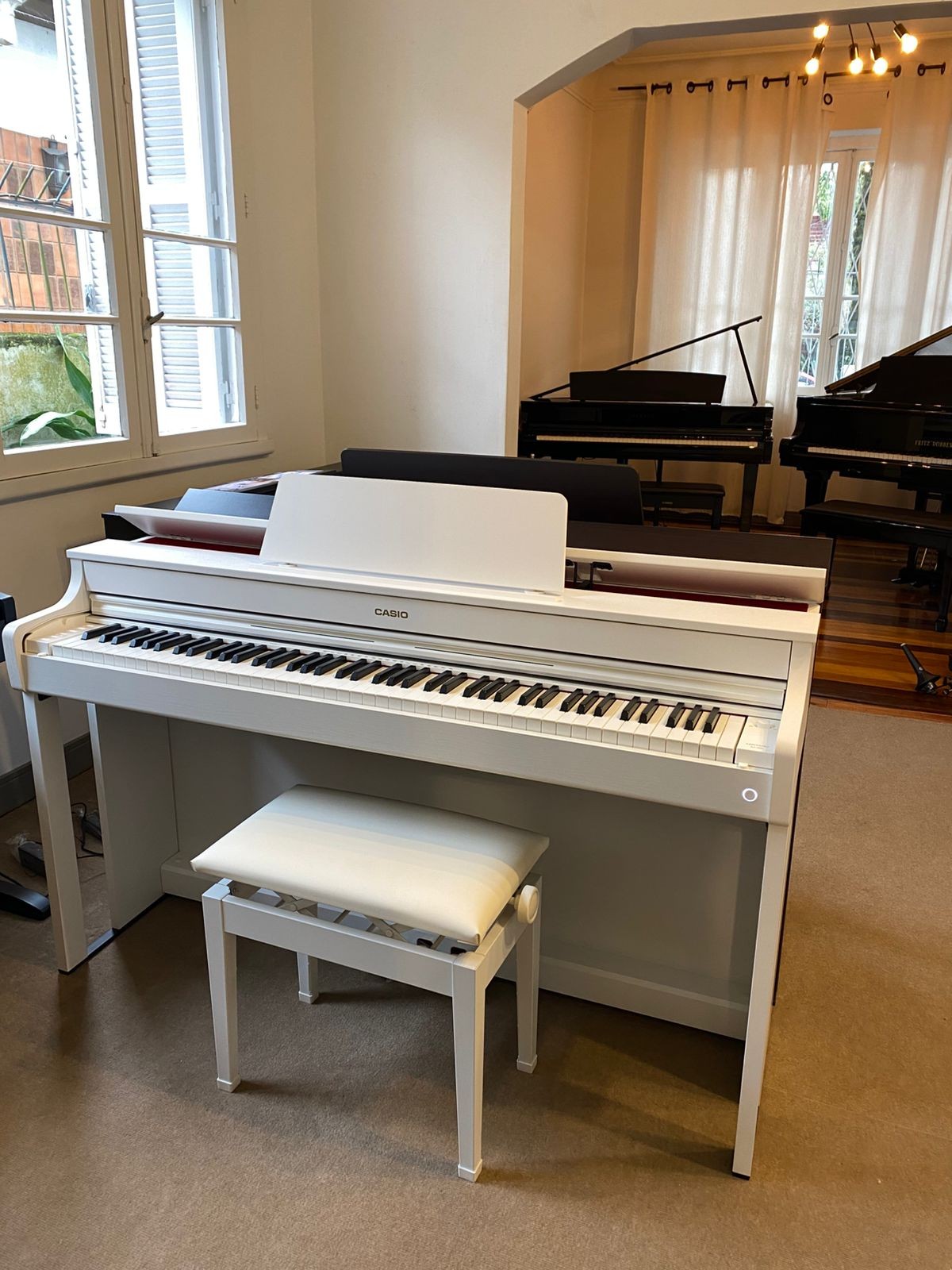 Piano Casio Digital Celviano ap 300 Branco