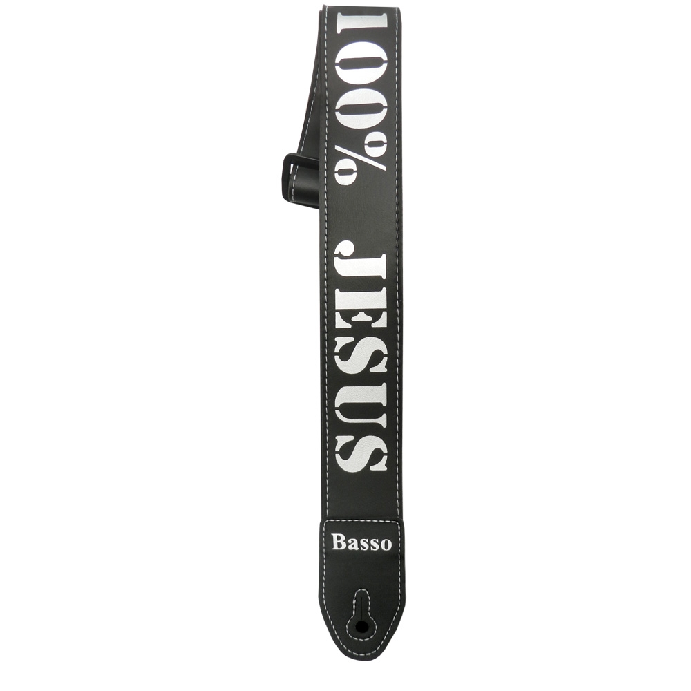 Correia Basso Straps 100% Jesus - Serigrafia 