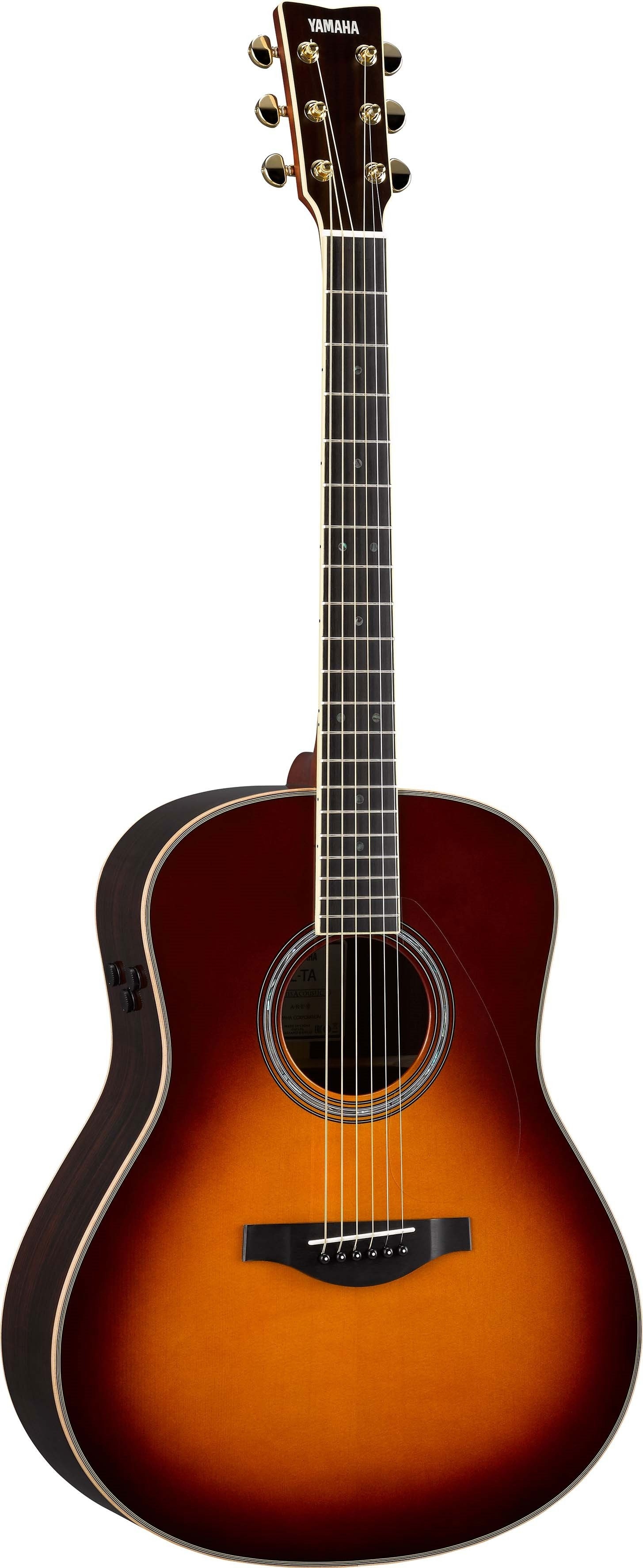 Violão Yamaha Transacoustic Ll-ta Aço Eletroacústico Sunburst 