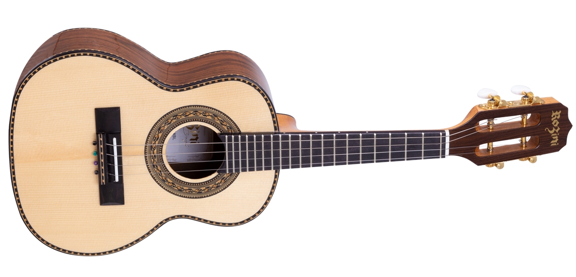 Cavaquinho Rozini Rc15.at.lp Presenca Brasil Esplendor Louro Preto Natural Tampo Sólido 