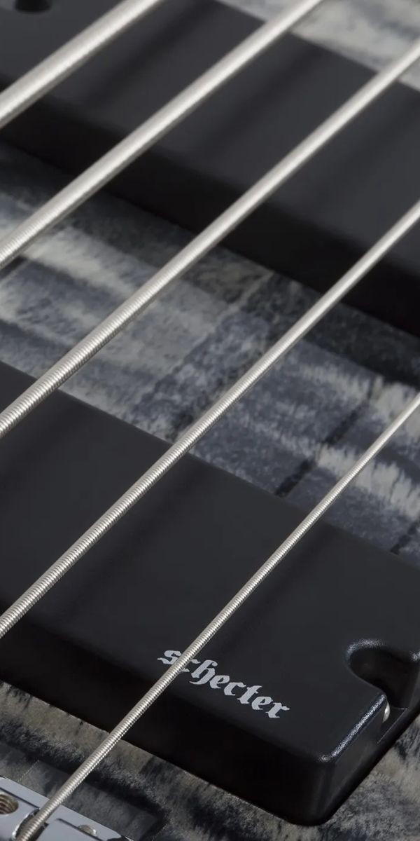 Baixo 5 Cordas Schecter C-5 Plus Charcoal Burst 593 
