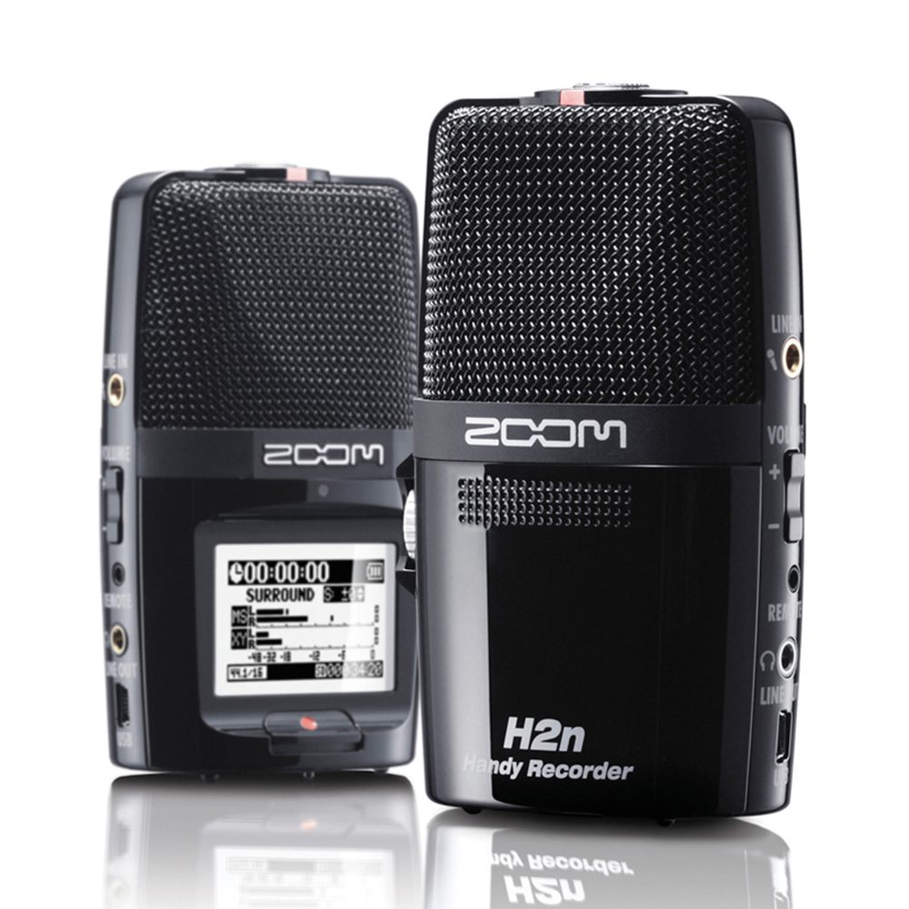 Gravador Digital de áudio Zoom H2n Handy Recorder 