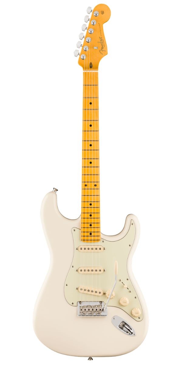 Guitarra Fender American Professional Stratocaster Olympic White Maple 