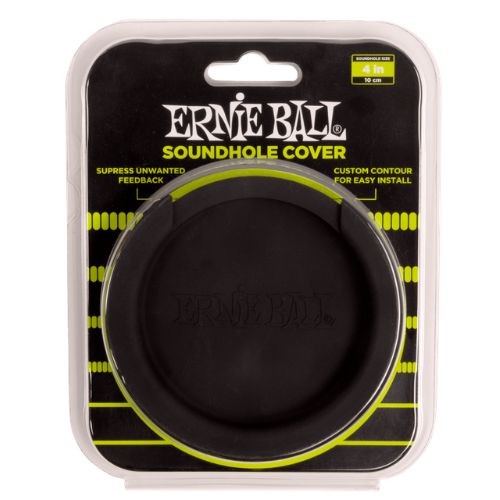Redutor de Microfonia Ernie Ball P09618 Soundhole Cover 4” Para Violão 