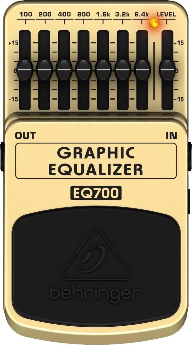 Pedal Behringer Graphic Equalizer Eq700 Guitarra 