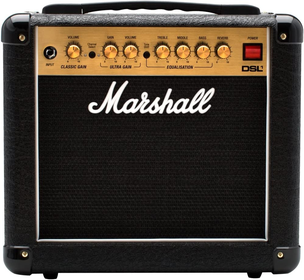 Amplificador Marshall Combo Guitarra Dsl1 Cr-b Valvulado 