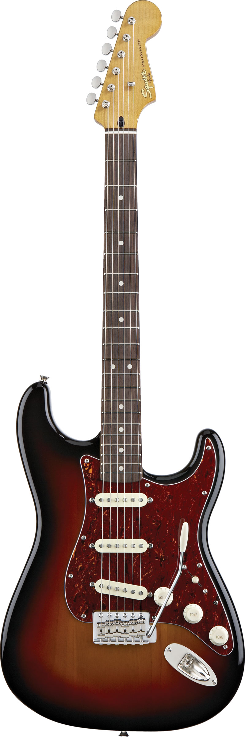 Guitarra Strato Fender Squier Clas Vibe 60 s 500 3 Sunburst  