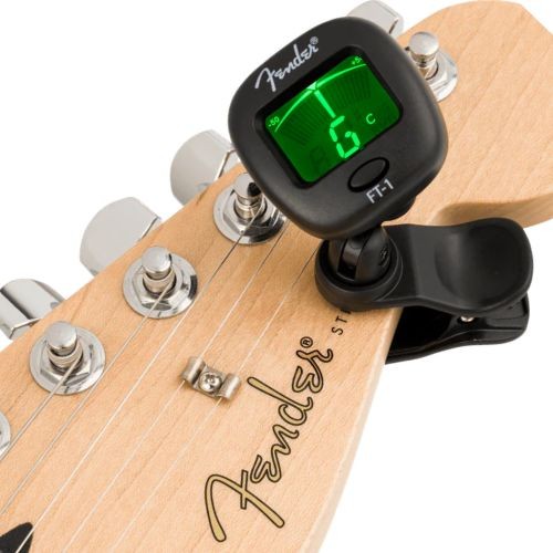 Afinador Clip-on Fender Ft-1 Pro Cromático Para Violão, Guitarra, Baixo, Ukulele e Violino 