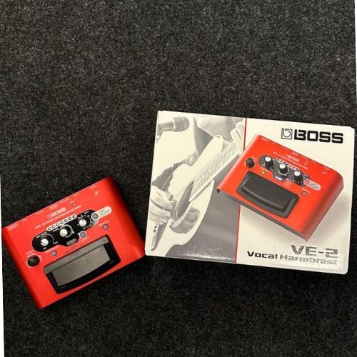 Pedal de Voz Boss Ve-2 Vocal Harmonist Com Harmonia, Reverb e Delay 