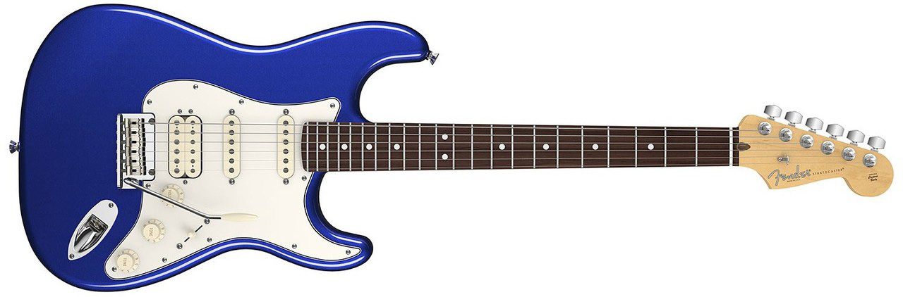 Guitarra Fender 011 3100 - am Standard Stratocaster Hss rw - 795 - Mystic Blue 