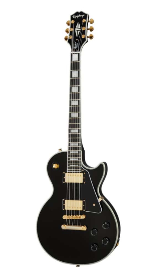 Guitarra Les Paul Epiphone  Custom Ebony 