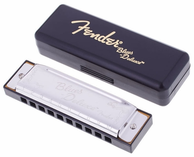 Gaita Harmônica Fender Blues Deluxe Tom d (ré) 