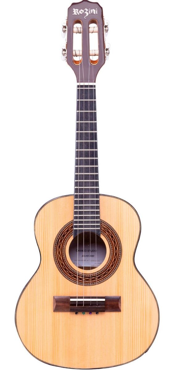 Cavaquinho Elétrico Rozini Studio Rc12 Passivo Natural Fosco Caixa Baixa 