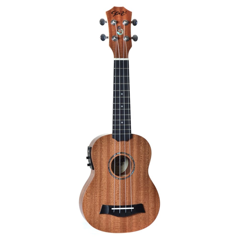 Ukulele Seizi Bali Soprano Elétrico Sapele 