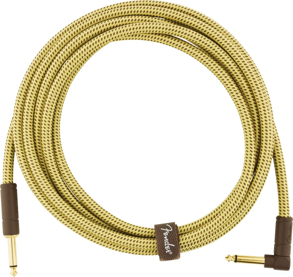Cabo P10 Fender Deluxe 4,5 Metros Tweed Amarelo 