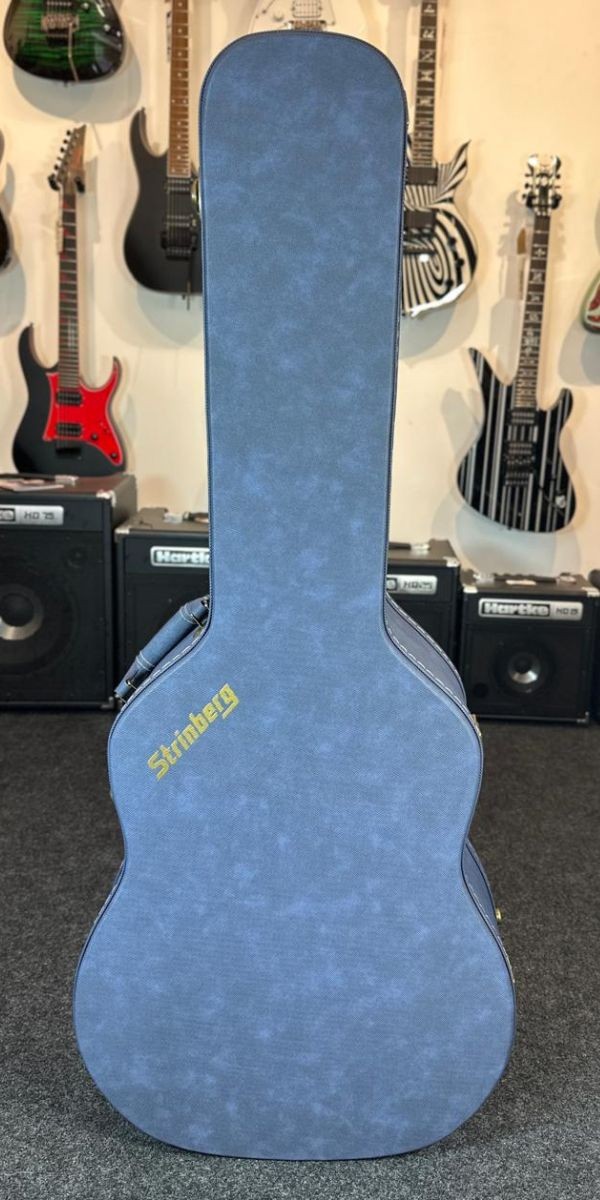 Violão Aço Elétrico Cutaway Strinberg Diamond Dd5sc Cherry Sunburst Folk Com Case 