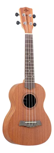 Ukulele Soprano Acústico Nylon Uk-06 Natural Strinberg 