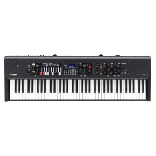 Yamaha Yc73 Stage Keyboard 73 Teclas Bhs Balanced Hammer Standard Com Drawbars Físicos, Vcm Organ, Awm2 e fm 