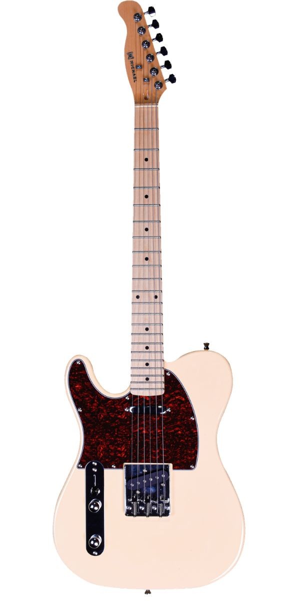 Guitarra Michael Slide Gm385n lh cr Canhota Cream tl 