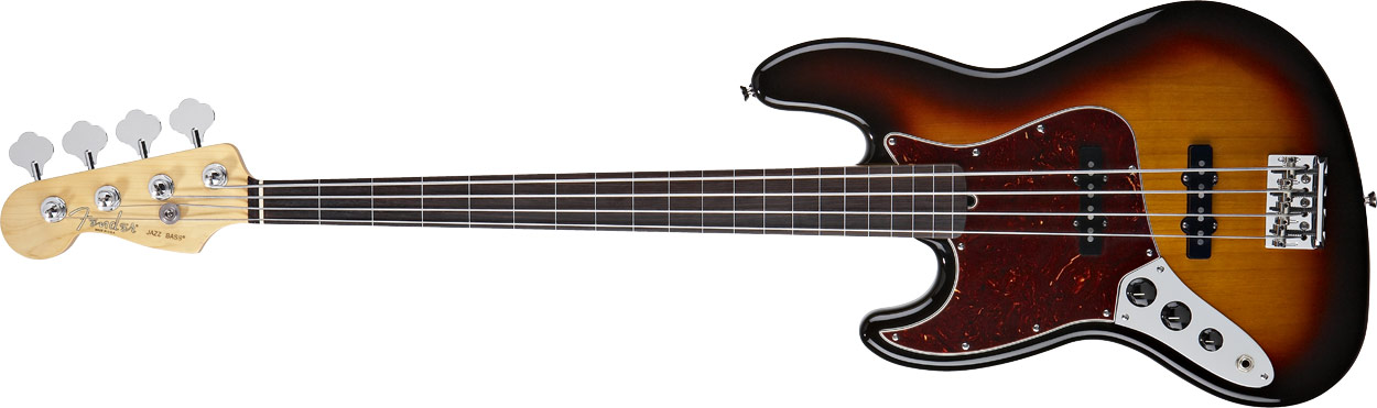 Baixo Fender Jazz Bass American Standard Sunburst 