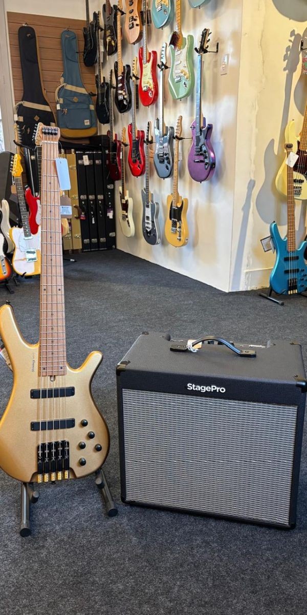 Amplificador Para Contrabaixo Michael Stagepro B80 80w Bass 10" 