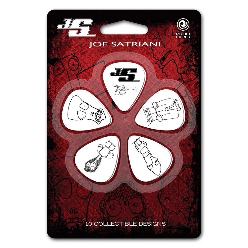 Palheta Guitarra Joe Satriani Medium - Display 10 Unid 