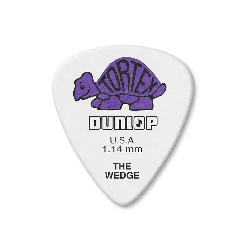 Palheta Dunlop Tortex Wedge 424p 1,14mm 
