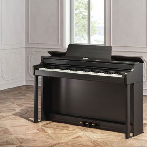 Piano Digital Casio Celviano Ap-550bk 88 Teclas Preto Com Banco Bluetooth e 3 Pedais 
