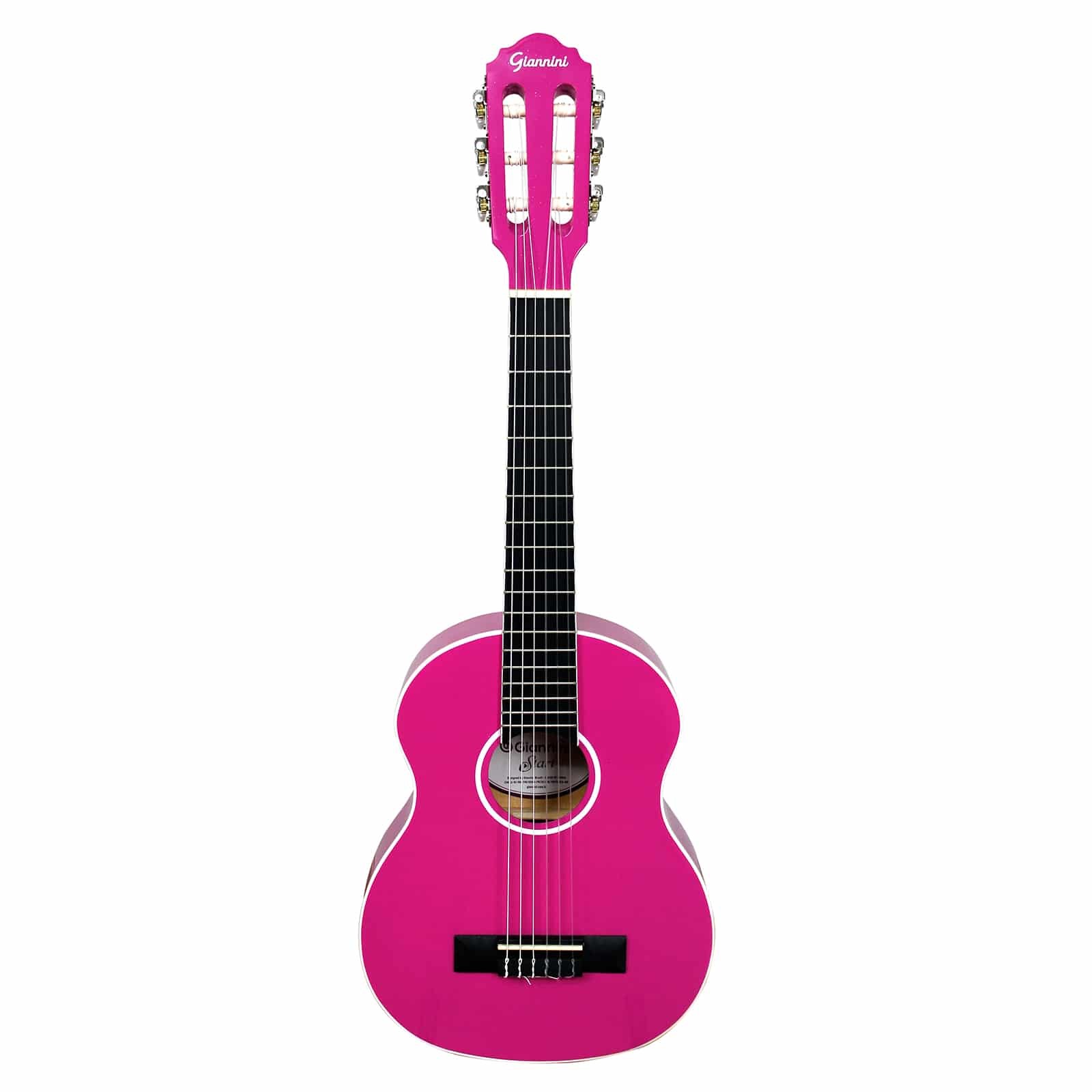 Violão Acústico Náilon Infantil Giannini Start nr Pink Glossy (pkg) 