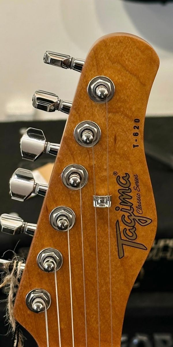 Guitarra Tagima T-620 Blspk Blue Sparkle 2 Humbuckers Roasted Maple Rosewood 