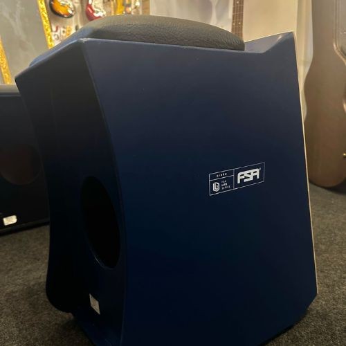 Cajon Fsa Lite Gibão Ltg-03 bl Azul Eletroacústico Com Captação P10 