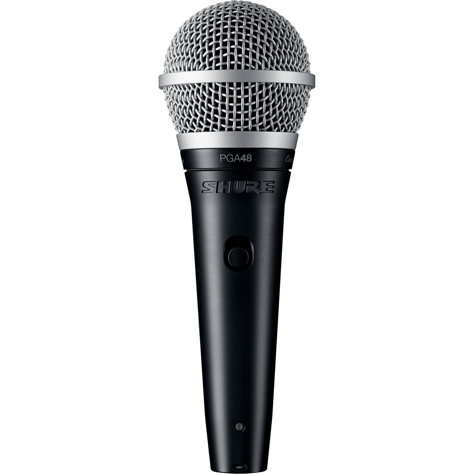 Microfone Vocal Pga48-lc Preto Shure 