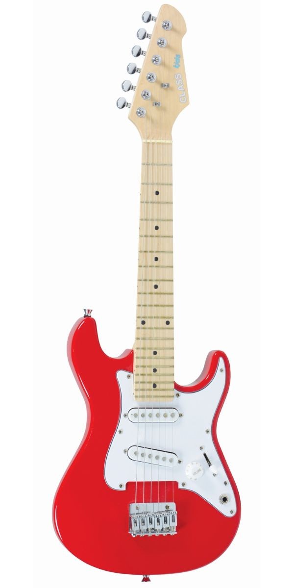 Guitarra Infantil Rockwave Clk10 rd Vermelha Mini Strato Para Iniciantes 