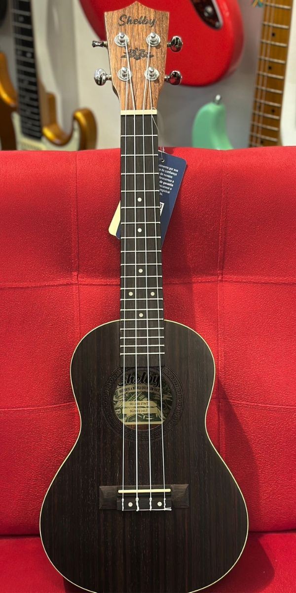 Ukulele Concert 23" Shelby Su23r Jacarandá Acetinado 