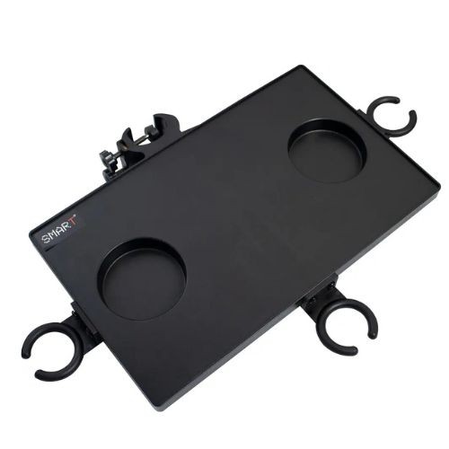 Bandeja Smart Sm-045 Para Pedestal Com Suporte Para 3 Microfones e 2 Copos 