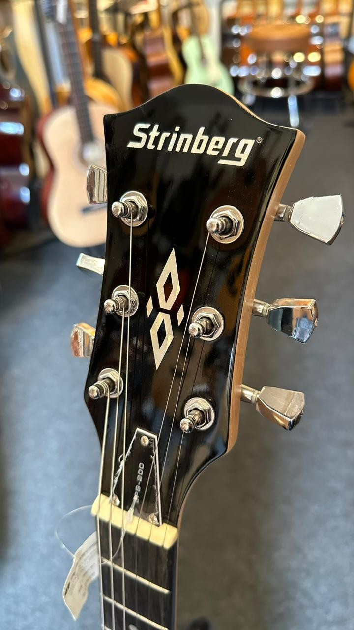 Guitarra Strinberg Les Paul Lps-200 Translucid Wine Red 