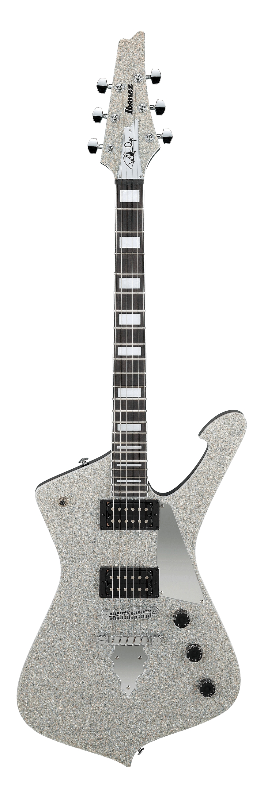 Guitarra Ibanez Paul Stanley Kiss Ps60 Silver Sparkle Com Gigbag 