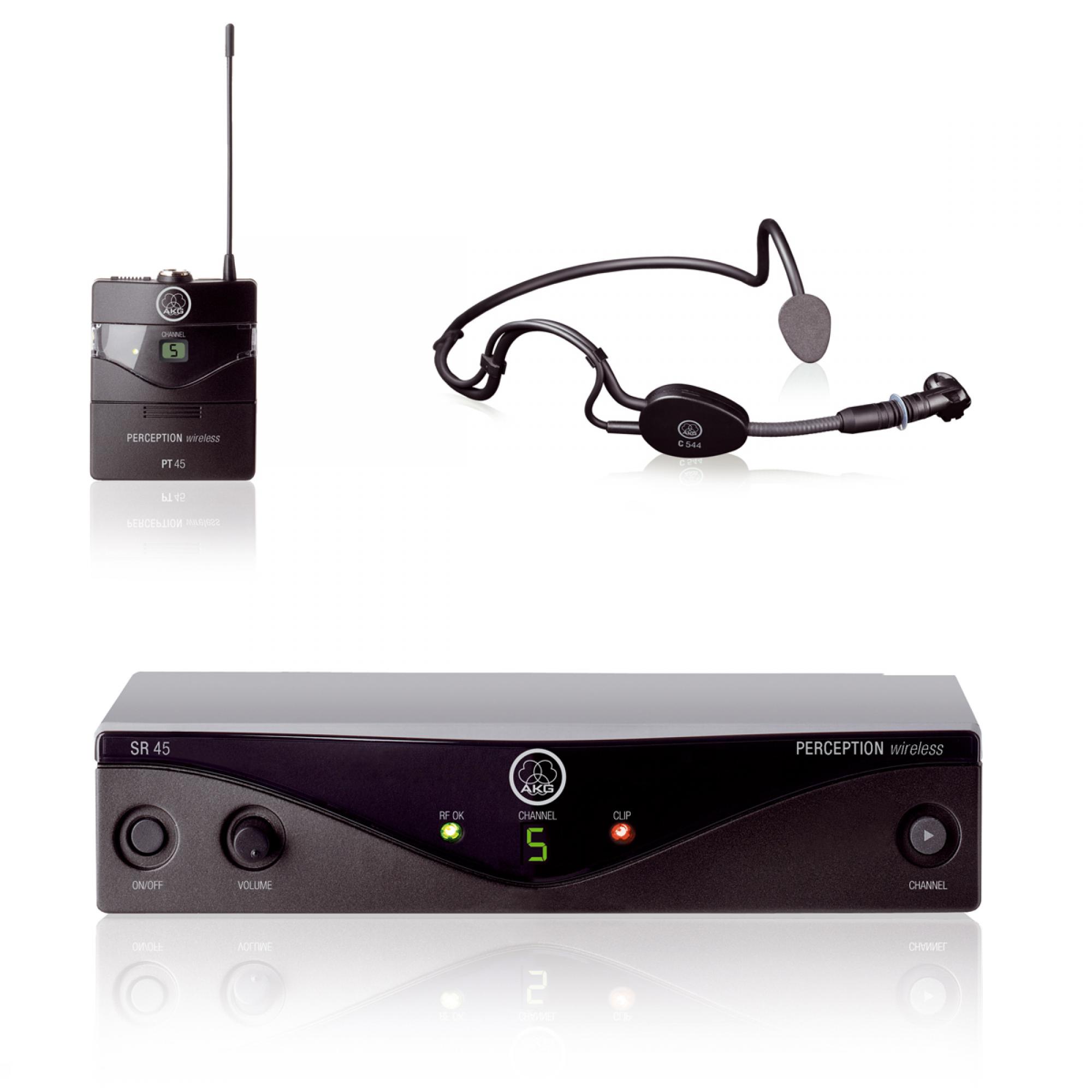 Microfone Perception Wireless Sports Set c3 Akg 